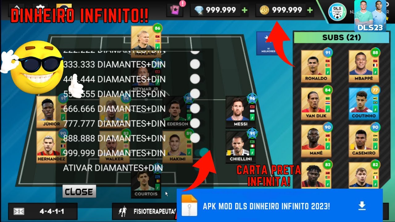 Como Ter Dinheiro Infinito no Dream League Soccer? MOD APK