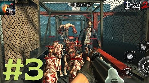 Zombie Hunter D-DAY 2  || Chapter - 2 / Stage 1 - 3 || Android Gameplay [Part-3]