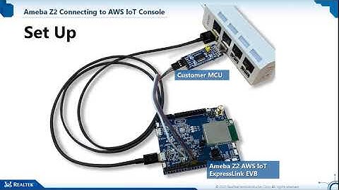 Ameba Z2 Connecting to AWS IoT Console