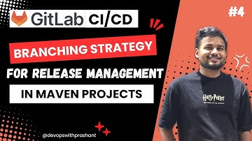 Branching Strategy for Release in GitLab CI/CD 🚀 | Pipelines with Rules & Merge Request | [Hindi] #4