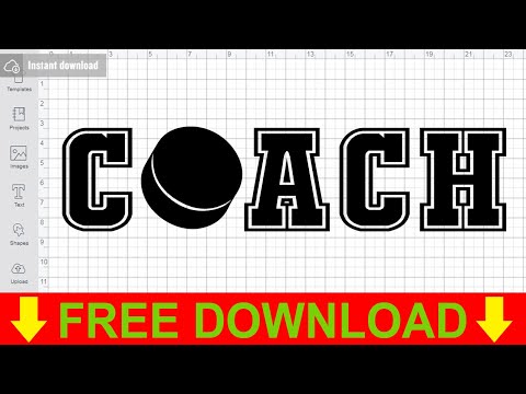 Coach Svg Free Cut Files for Cricut Instant Download