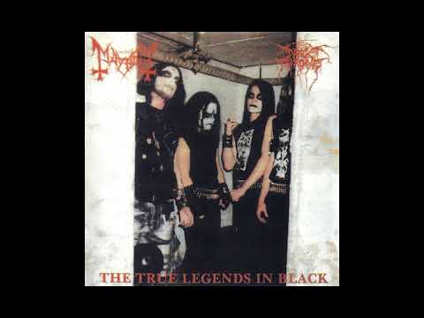 Darkthrone / Mayhem- The True Legends in Black (Bootleg 2000