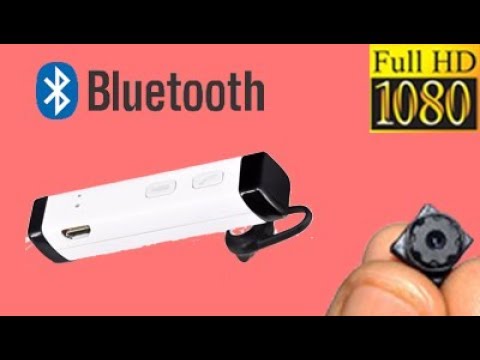 Bluetooth Headset - FULL HD Spy Cam 