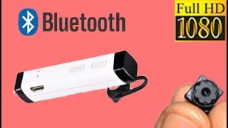 Bluetooth Headset - FULL HD Spy Cam built-in Net Worth