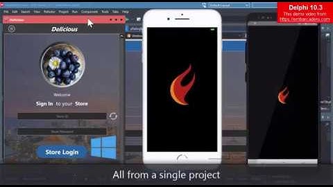 [DELPHI] Demo programming Delphi 10.3 Beautiful Desktop and Mobile App