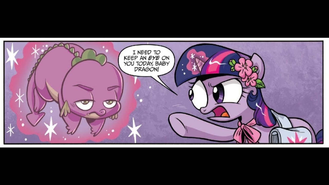 MLP IDW Twilight and Spike Secret Origins