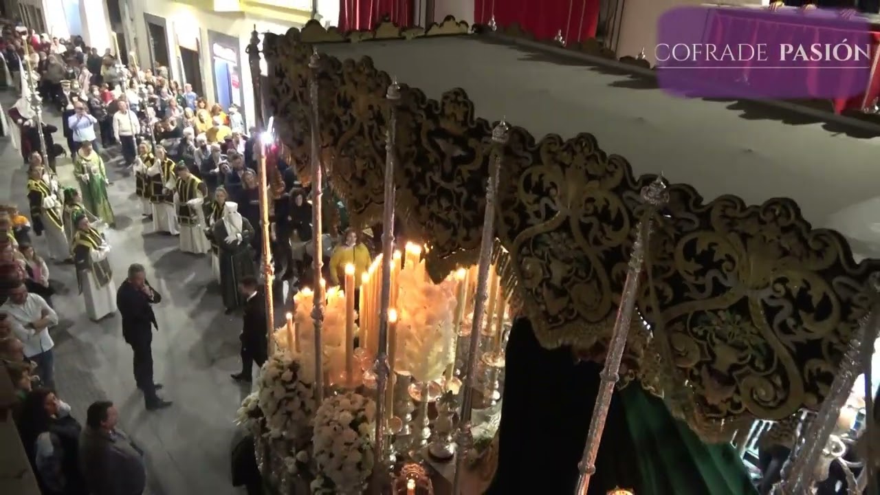 Virgen de Gracia y Esperanza (Huerto) por C/ Pelota y Nueva (Semana Santa Cádiz 2022)