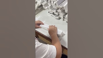 Behind the Scenes: White Embossed Incense Gift Box Production | Factory Direct | #giftbox #packaging