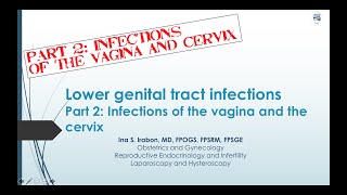 Lower genital tract infections PART2