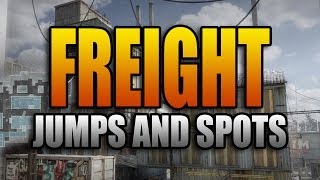 Ghosts Jumps and Spots - Freight (Call of Duty: Ghost Secret Jump Spots Episode 1)