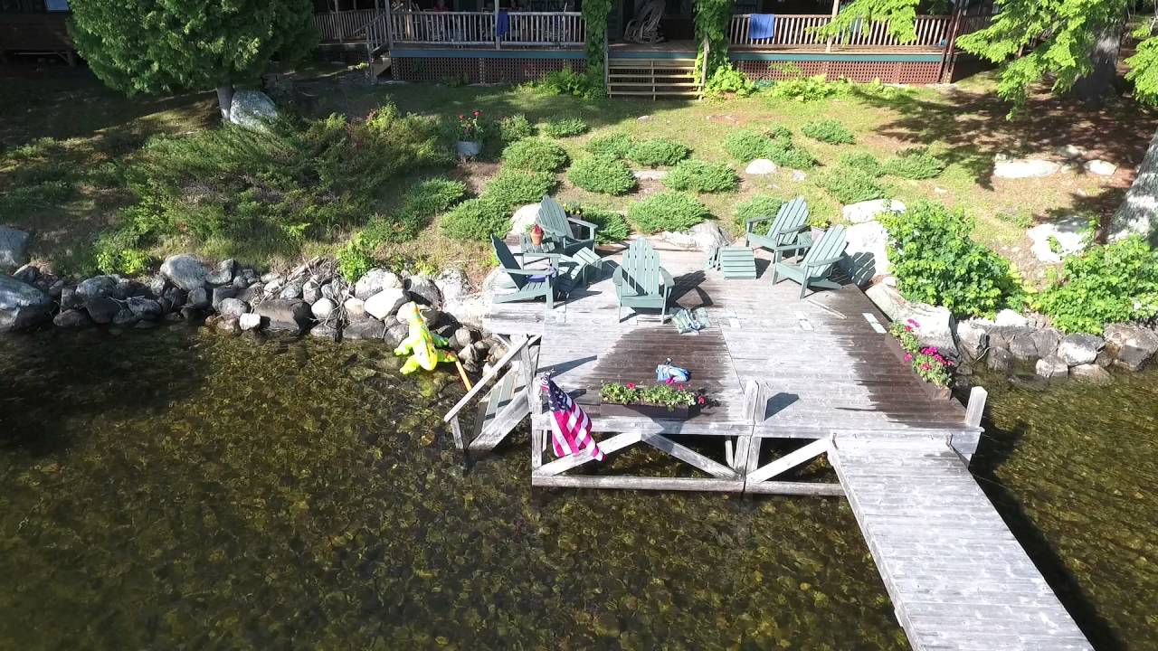 Stander Camp on Great Pond in Maine YouTube