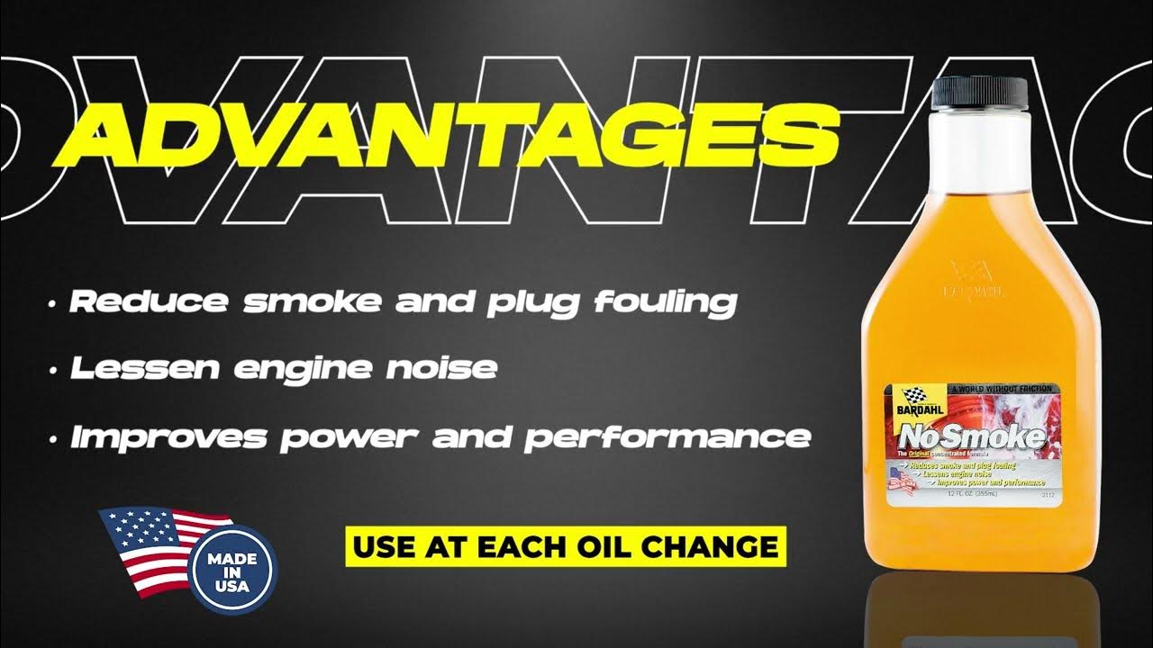 How To Use Bardahl No Smoke (Engine Oil Additives) YouTube