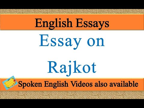 my city rajkot essay