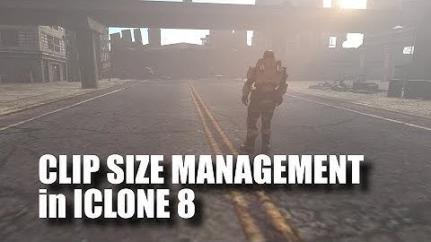 Timeline Management (Clip Size) in ICLONE 8.4