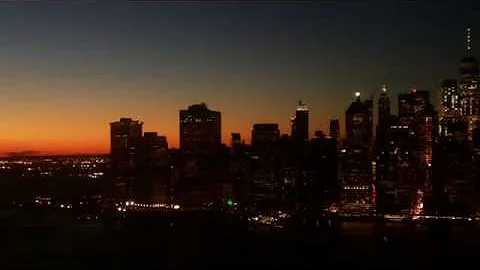 Sunset - Lower Manhattan & New York Harbor NYC Cam...