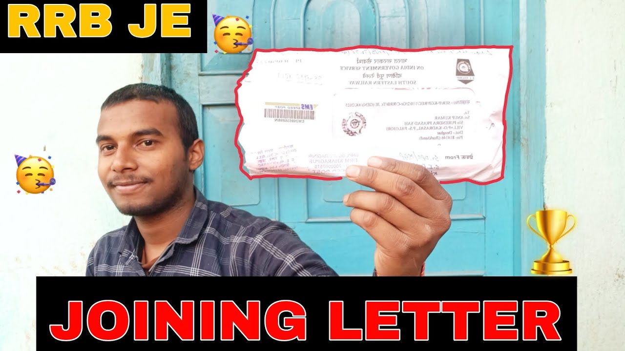 My RRB JE Joining Letter & All Mandatory Documents Explained