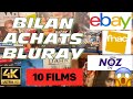 BILAN ACHATS BLURAY / 4K • NOZ, EBAY, FNAC • DU VAN DAMME AU PROGRAMME ?? •