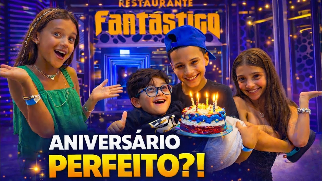 ANIVERSÁRIO DO NOAH NO FANTÁSTICO RESTAURANTE! Vocês não têm NOÇÃO! • Lara Caruso •