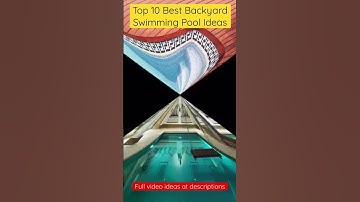 🏝️Top 10 Best Backyard Swimming Pool Ideas❗️part.1 #backyard #swimmingpool #ideas #shorts