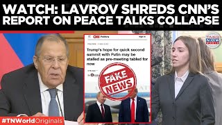 LAVROV EXPLODES: Russia BLASTS CNN Over “Fake” Trump–Putin Summit Delay Report