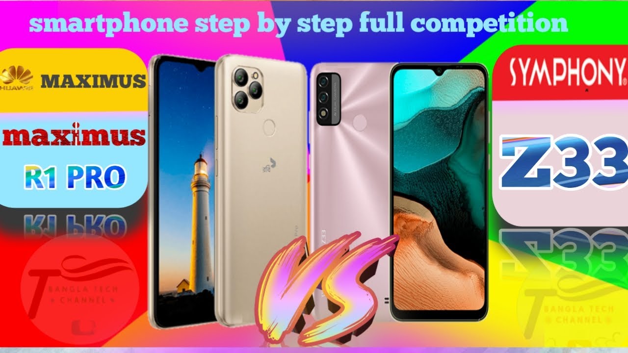 Maximus R1 Paro vs Symphony Z33 || Step by step bast of Smartphone full compilation Tutoria,bd