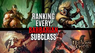 Updated Guide on EVERY Barbarian Subclass - Tier List | Baldur's Gate 3