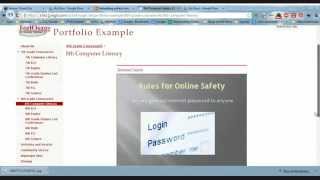Embedding artifacts into your eportfolio