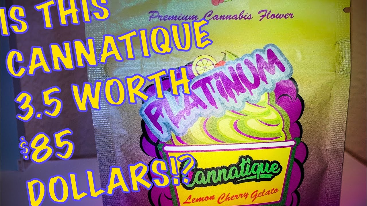 CANNATIQUE - 💍🍋🍒🍧 PLATINUM LEMON CHERRY GELATO - PREMIUM EXOTIC STRAIN REVIEW 4K