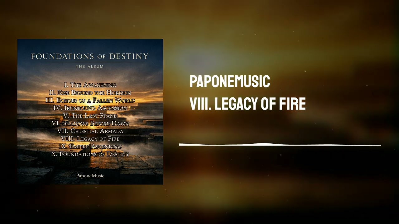 Foundations of Destiny: VIII. Legacy of Fire [Copyright Free Cinematic] | PaponeMusic