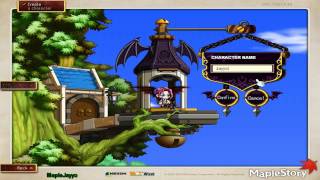 Maplestory GMST Legends Update - World screen @Jaydum