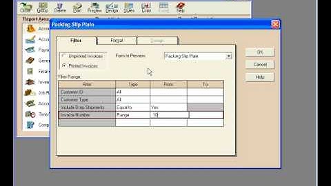3.1-6 Printing a Packing Slip