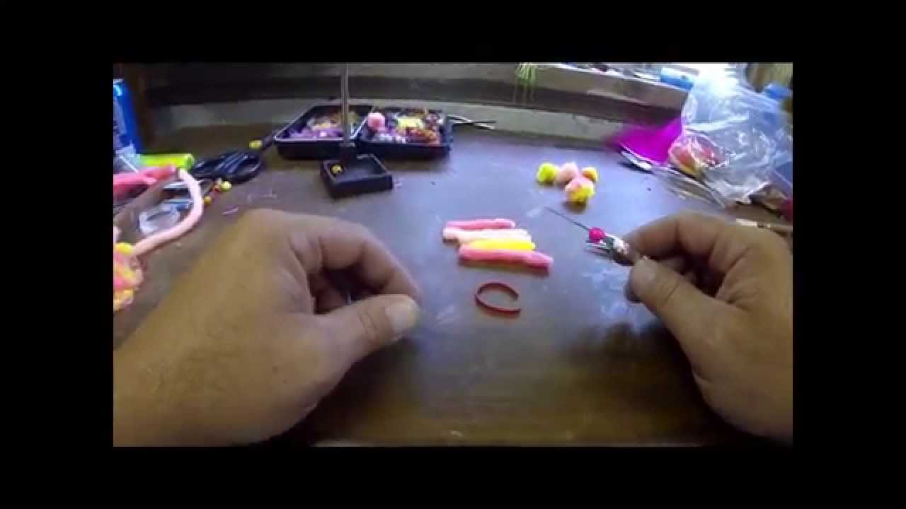 How to tie a Hevi Bead Yarn Ball "Yarnie" for Steelhead YouTube