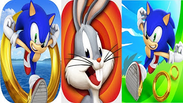 Looney Tunes Dash VS Sonic Dash Silver VS Sonic Dash | Android iPad iOS Gameplay