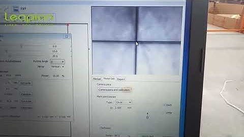 Leapion CO2 laser machine-Ruida CCD software operation video course