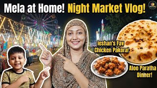 FAIR NEAR HOME 😊 IZAAN'S FAV CHICKEN PAKORA 🍗 ALOO PARATHA FOR DINNER screenshot 4
