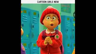 Cartoon Girls Now Vs Then 🔥 👀 | part 3 | #cartoongirls #shorts