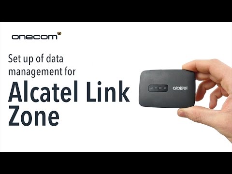 Set Up of Data Management for Alcatel Link Zone