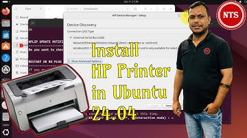 Install HP Printer in Ubuntu 24.04 | HP Printer | Ubuntu 24.04