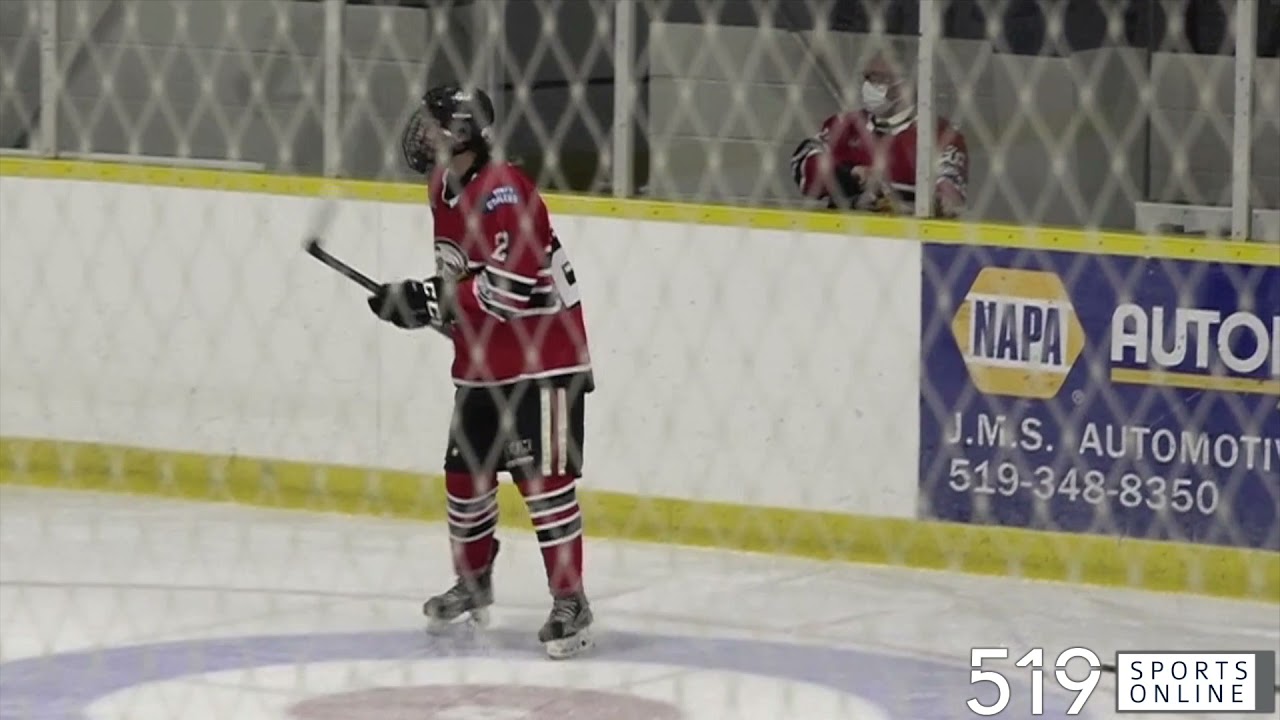 Pjhl Walkerton Hawks Vs Mitchell Hawks Youtube