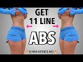 GET 11 LINE ABS - INTENSE 10 MIN AB WORKOUT at Home | 30x30 Day  - 12