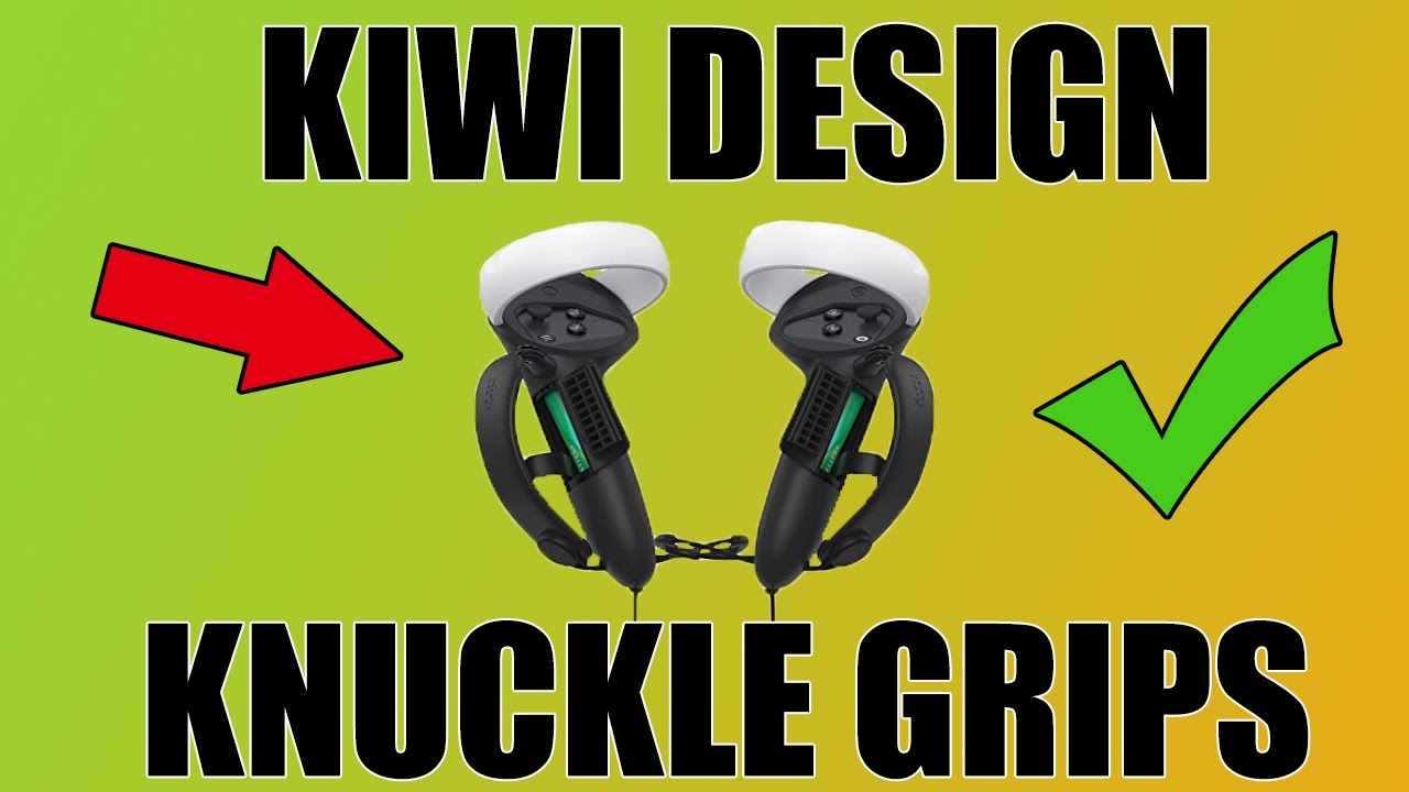 Kiwi Design Upgraded Controller Grips Review and Install for Meta/Oculus  Quest 2 