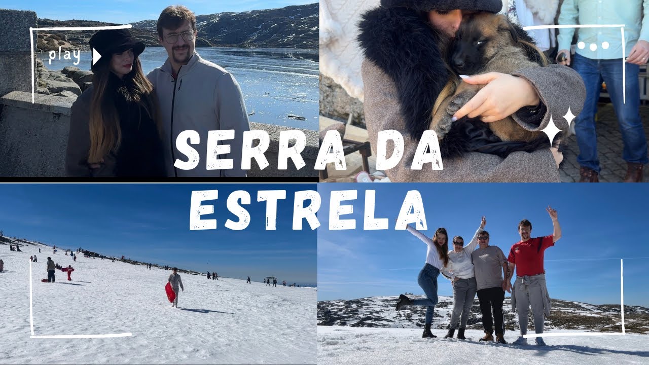 Fui a PRIMEIRA VEZ à SERRA DA ESTRELA ❄️ 