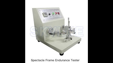 ISO 12870 Spectacle Frames Testing Equipment Eyeglass Testing Machine Manufacturer