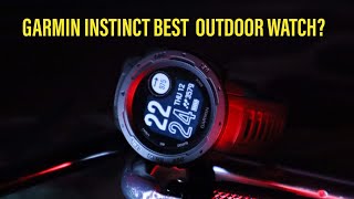 Is this the BEST OUTDOOR TACTICAL WATCH? | Garmin Instinct (full review) you decide! screenshot 3