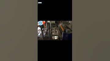 Robot hand ampule bottle picking feed tray packing cartoning machine customized line