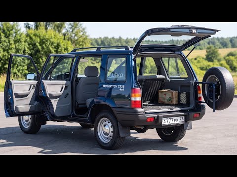 THE MOSKVICH THAT WANTED TO BE A PAJERO! 1995 Moskvich-2335 — THE FORGOTTEN SUV OF THE USSR