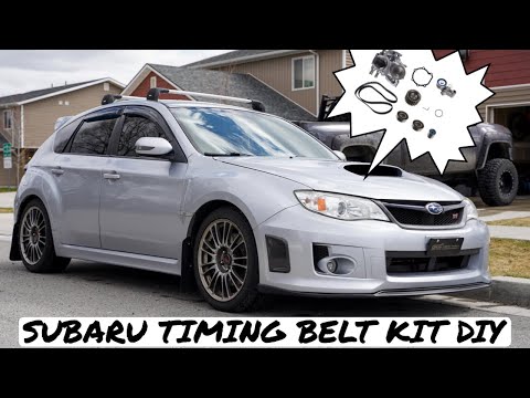 Subaru WRX STi Timing Belt Kit Installation