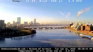 Boston timelapse 1/16/2018