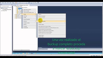 Buckup incremental de una Base de Datos en Sql Server 2014 y máquina virtual windows server 2012