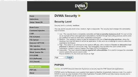 DVWA   XSS Stored Low Medium High
